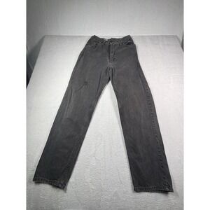 The Great Billy O Jeans Maker Womens Black Denim Jeans Size 15 Vintage Straight